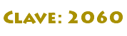 Clave: 2060